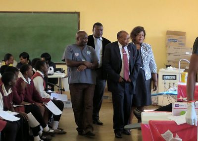 Dignitaries visitation - Vice Priminister & Deputy Primeminsister and his team