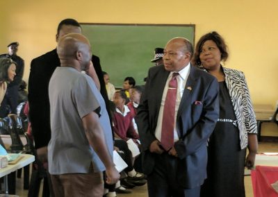 Dignitaries visitation - Vice Priminister & Deputy Primeminsister and his team