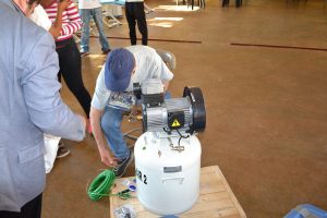 Compressor setting