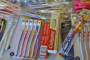 Toothbrush Supplies for the patients