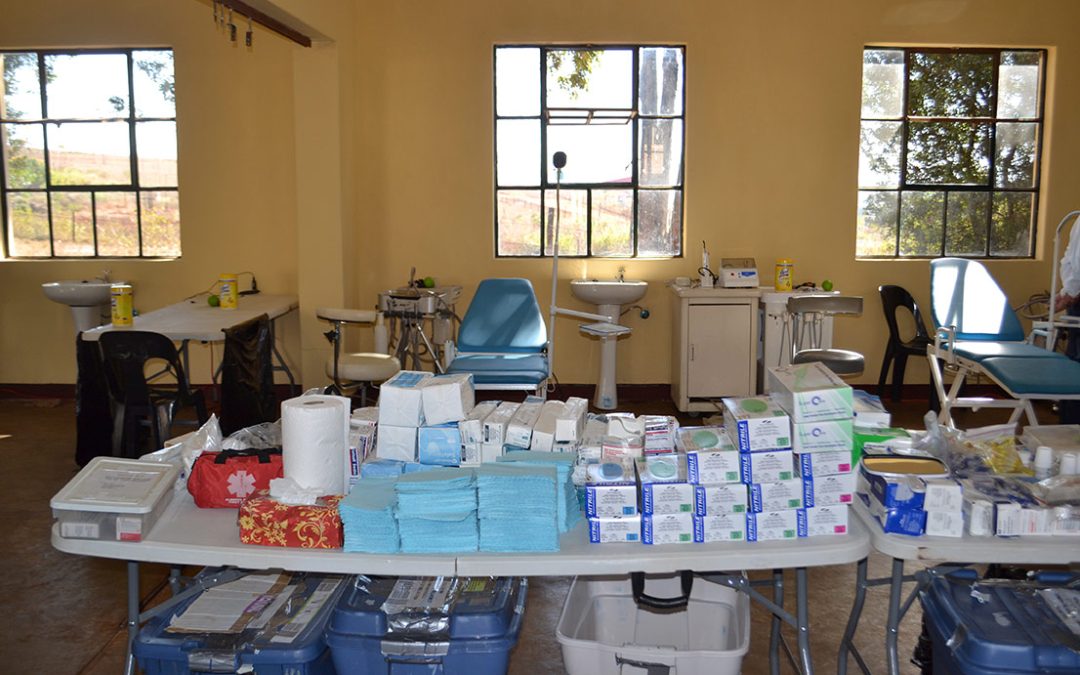 Supplies for dental mission