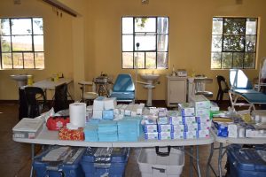 Supplies for dental mission
