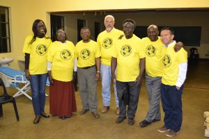 Members of the Mbabane Rotary club - Swaziland