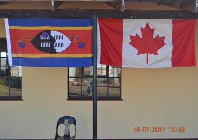 Flag of Swaziland & Canada